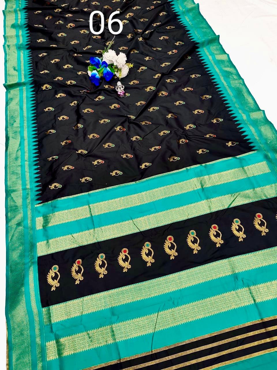 Product image for Makar Sankranti Special Black Saree Collection
