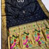 Product image for Makar Sankranti Special Black Saree Collection