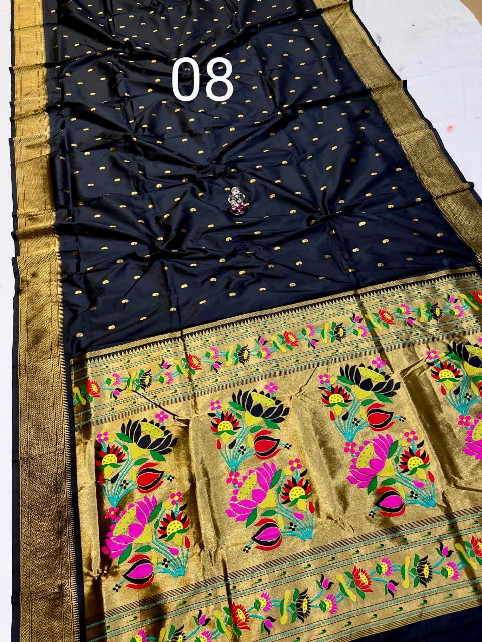 Product image for Makar Sankranti Special Black Saree Collection