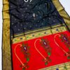 Product image for Makar Sankranti Special Black Saree Collection