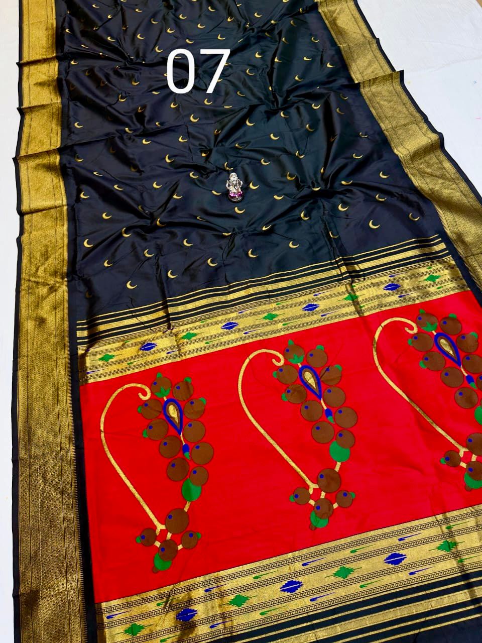 Product image for Makar Sankranti Special Black Saree Collection