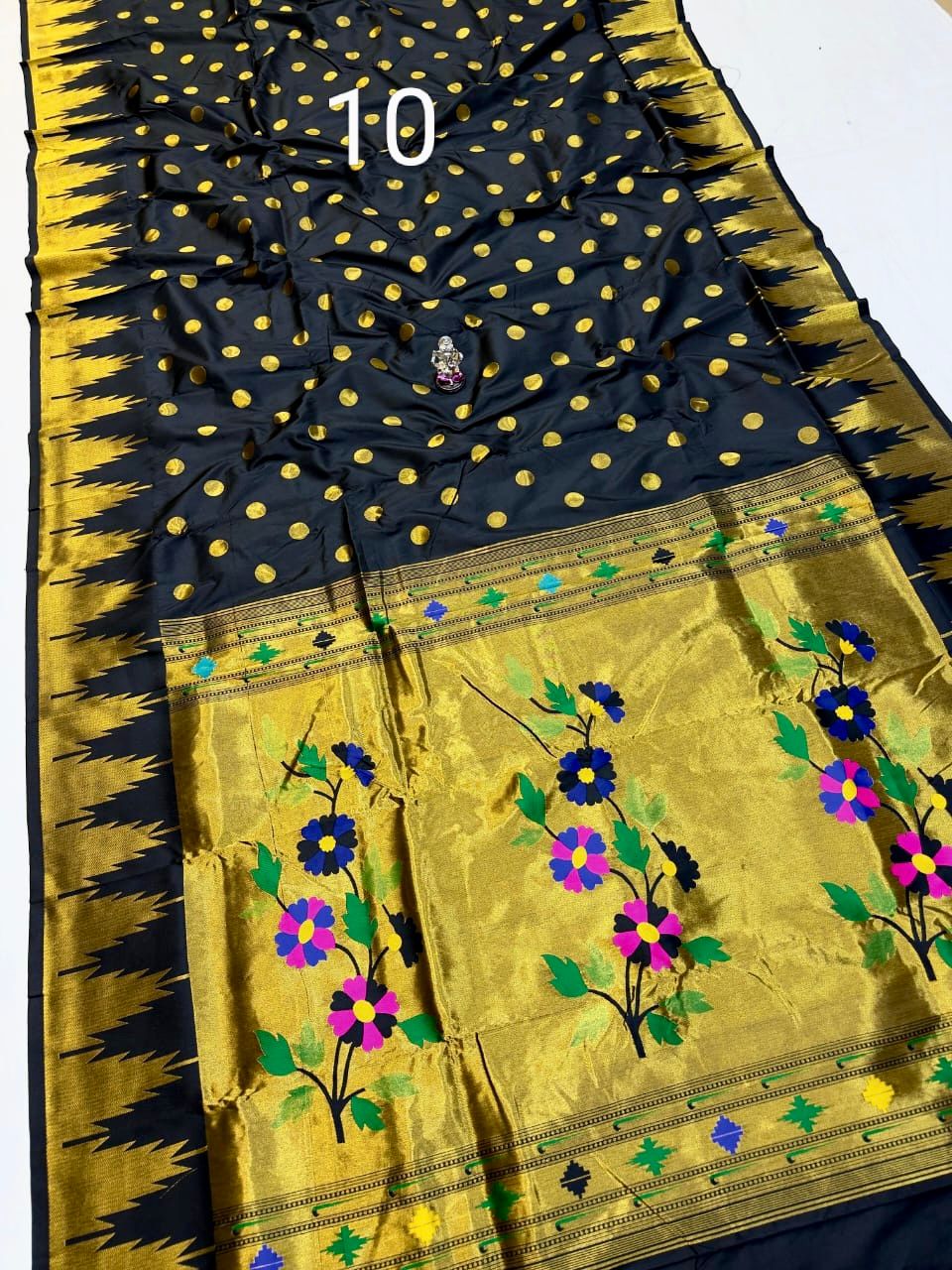 Product image for Makar Sankranti Special Black Saree Collection