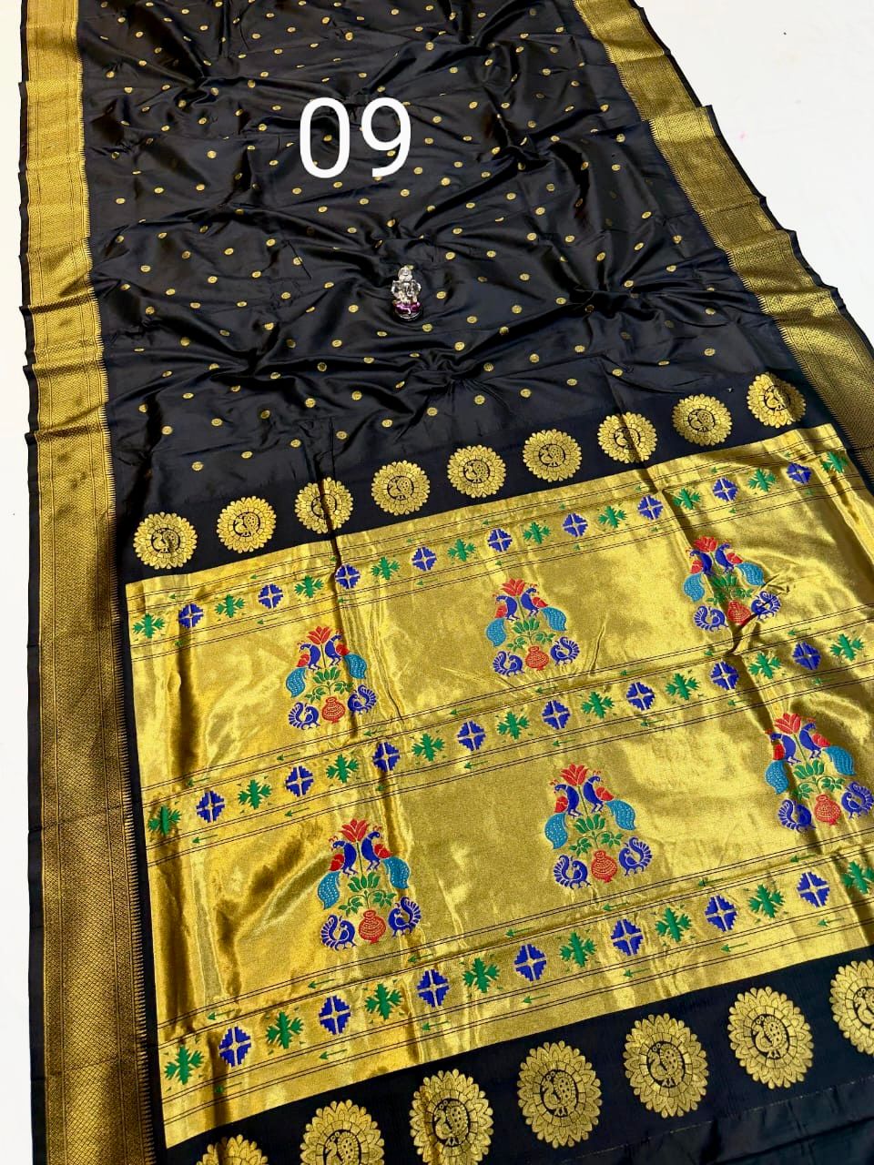 Product image for Makar Sankranti Special Black Saree Collection