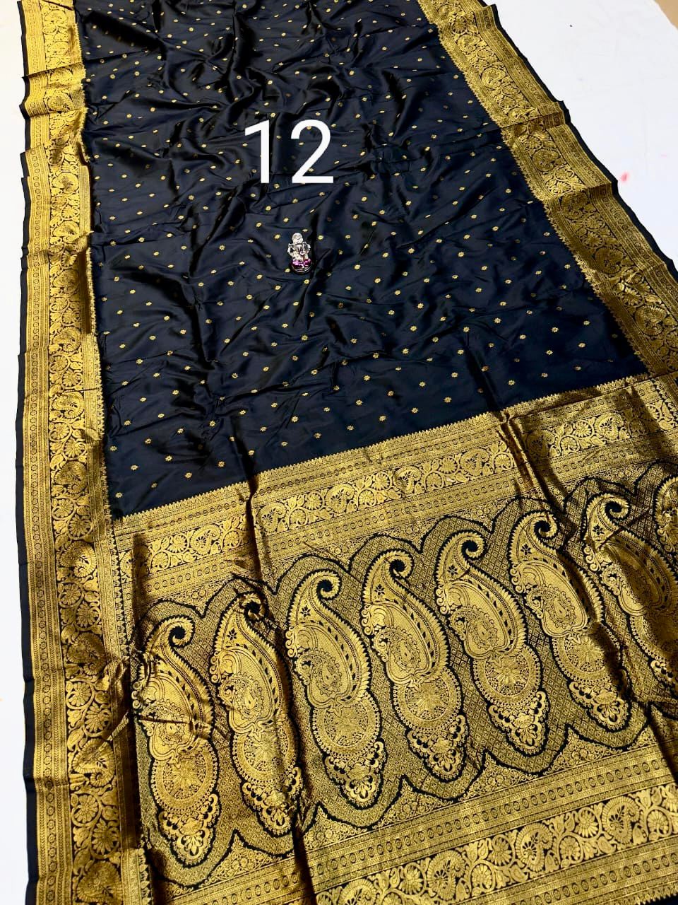 Product image for Makar Sankranti Special Black Saree Collection