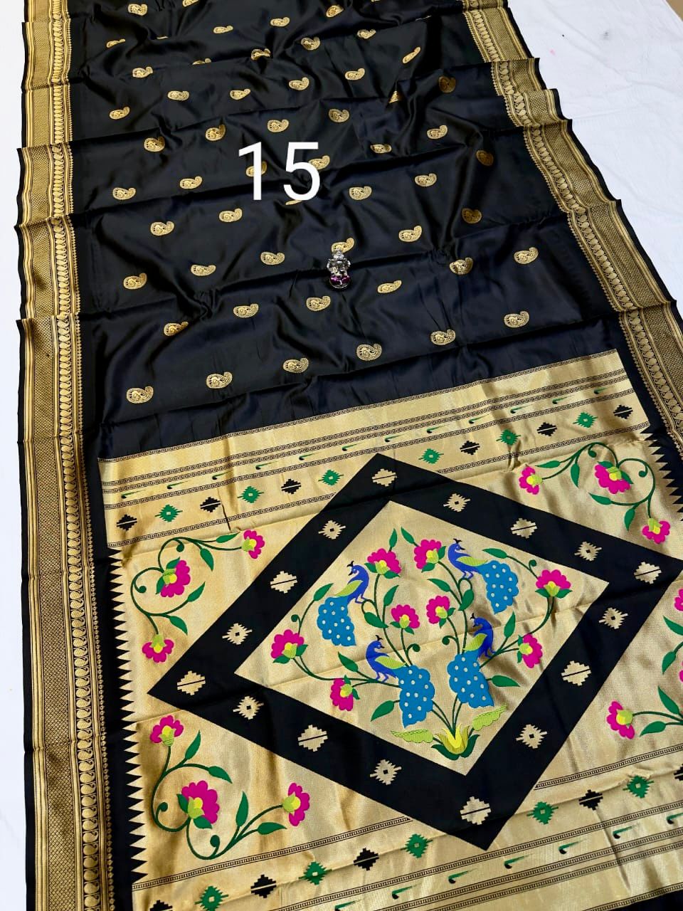 Product image for Makar Sankranti Special Black Saree Collection