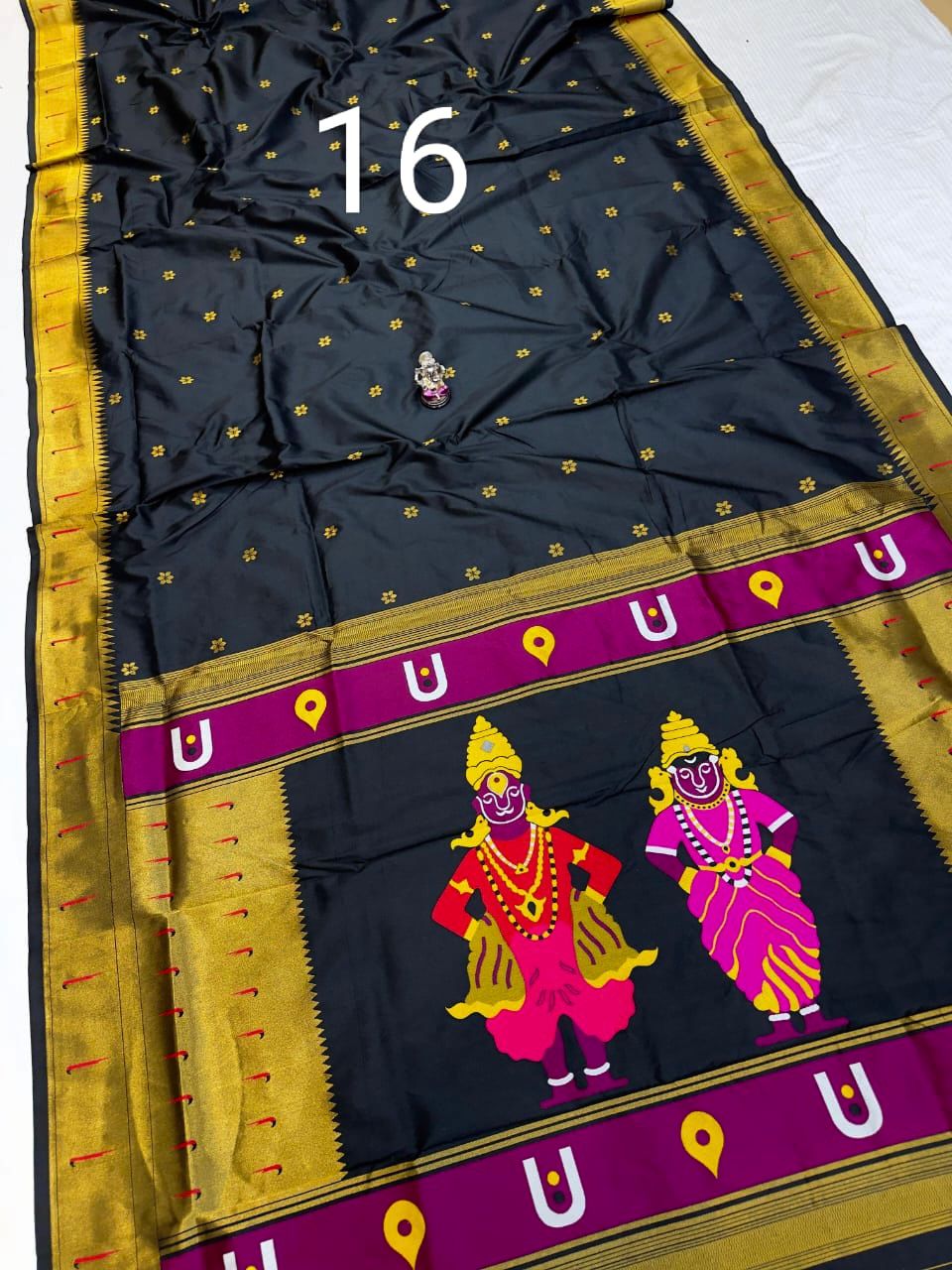 Product image for Makar Sankranti Special Black Saree Collection