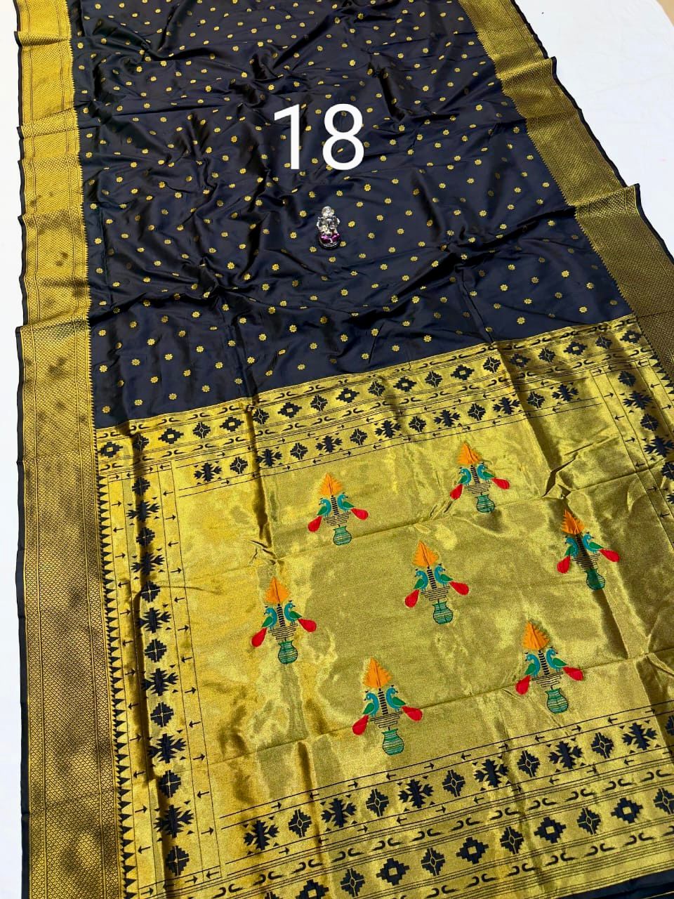 Product image for Makar Sankranti Special Black Saree Collection