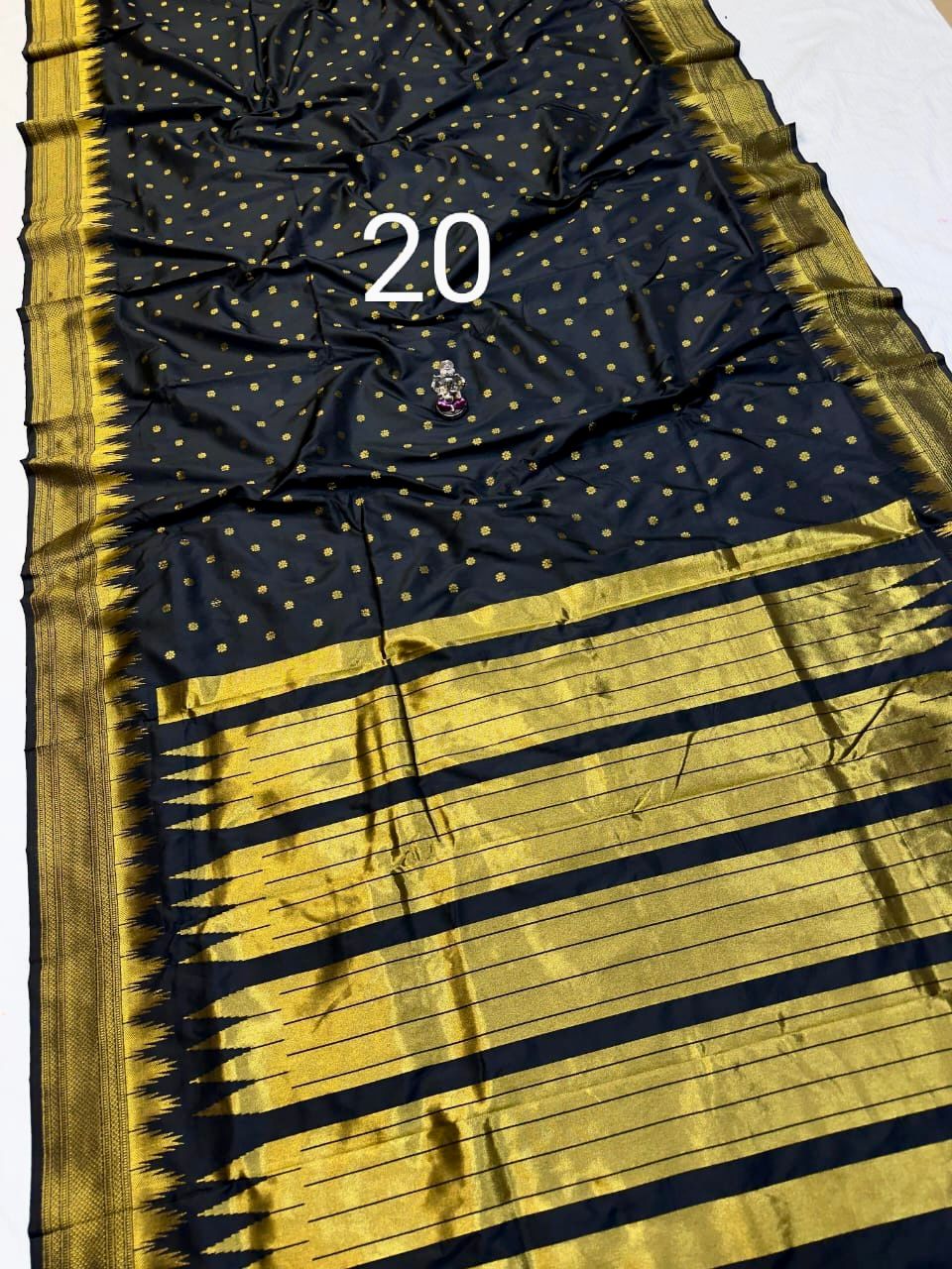 Product image for Makar Sankranti Special Black Saree Collection