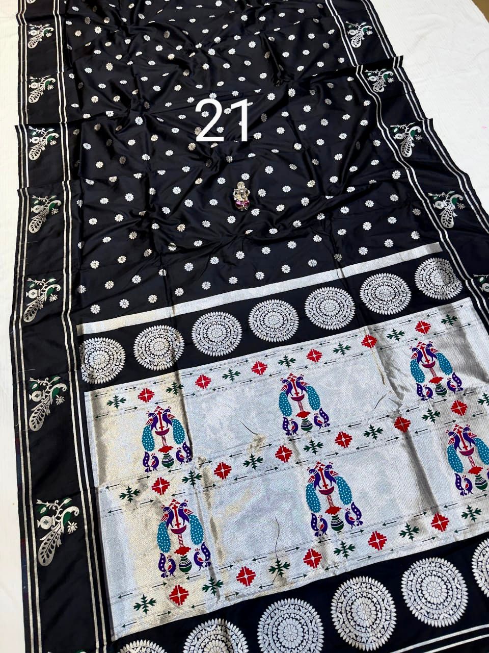 Product image for Makar Sankranti Special Black Saree Collection