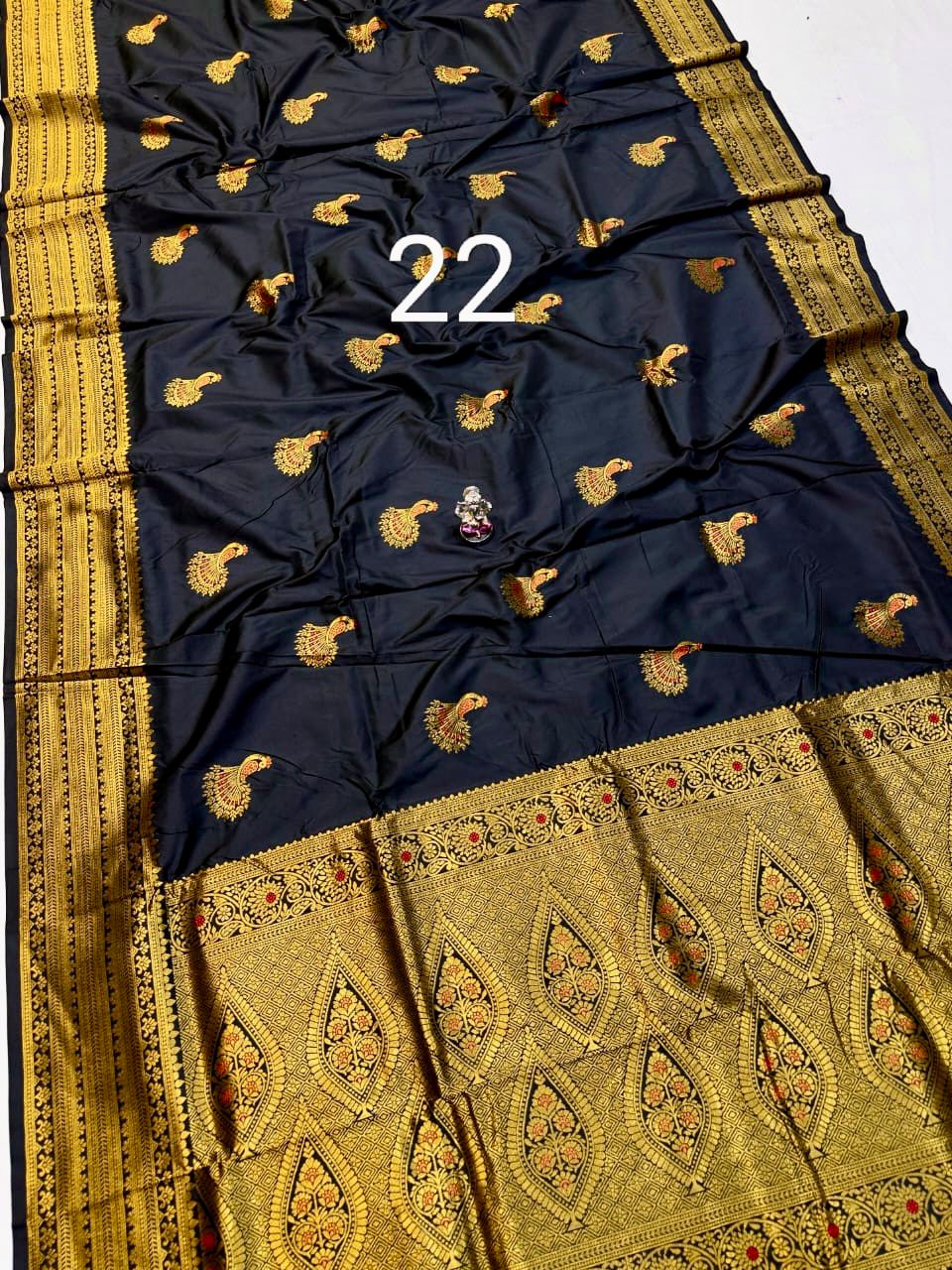 Product image for Makar Sankranti Special Black Saree Collection