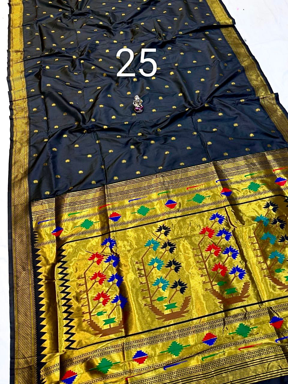 Product image for Makar Sankranti Special Black Saree Collection