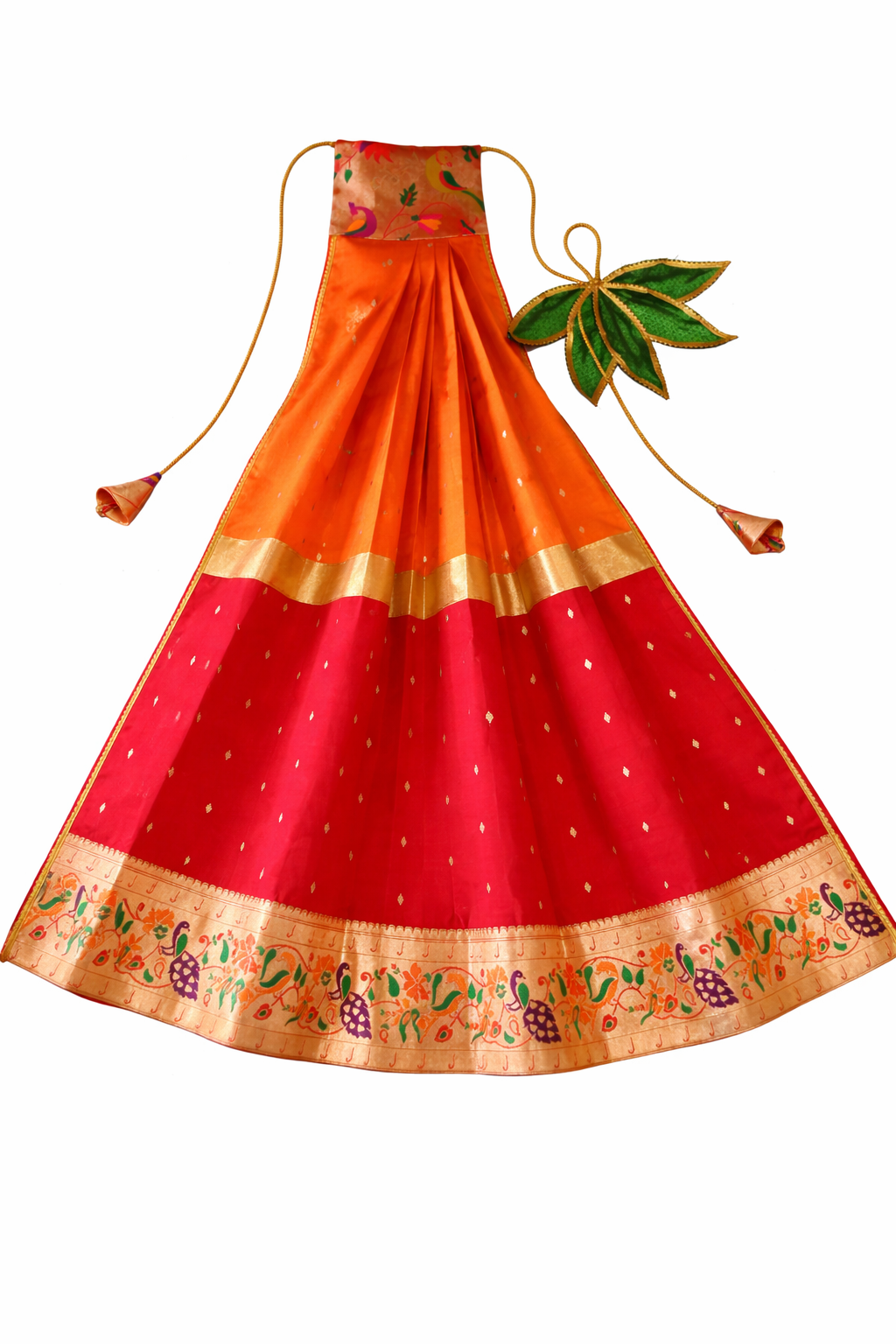 Premium Paithani Gudi Vastra for girls