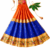 Orange – Royal Blue