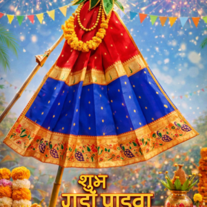 Product image for Premium Trending Paithani Gudi Vastra 2026 Collection