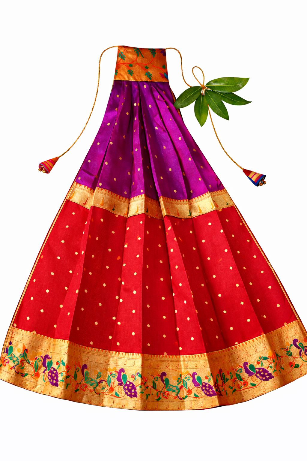 Product image for Premium Trending Paithani Gudi Vastra 2026 Collection