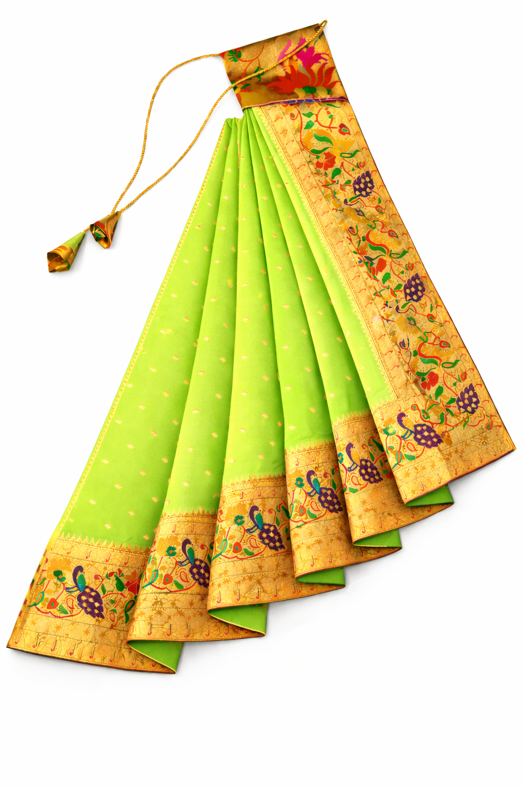 Lime GreenPeshwai Gudi Vastra – Gudi Padwa Special