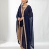 Georgette Gown with Dupatta | Elegant Party Wear Anarkali Gown for Women