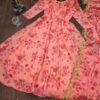 Georgette Gown with Dupatta | Elegant Party Wear Anarkali Gown for Women