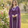 Georgette Gown with Dupatta | Elegant Party Wear Anarkali Gown for Women