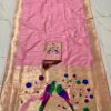 Bridal Nauvari Paithani Saree | Pure Kanchivaram Silk | Original Zari Peacock Design