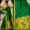 Yeola Double Pallu Semi Paithani Katan Silk Saree