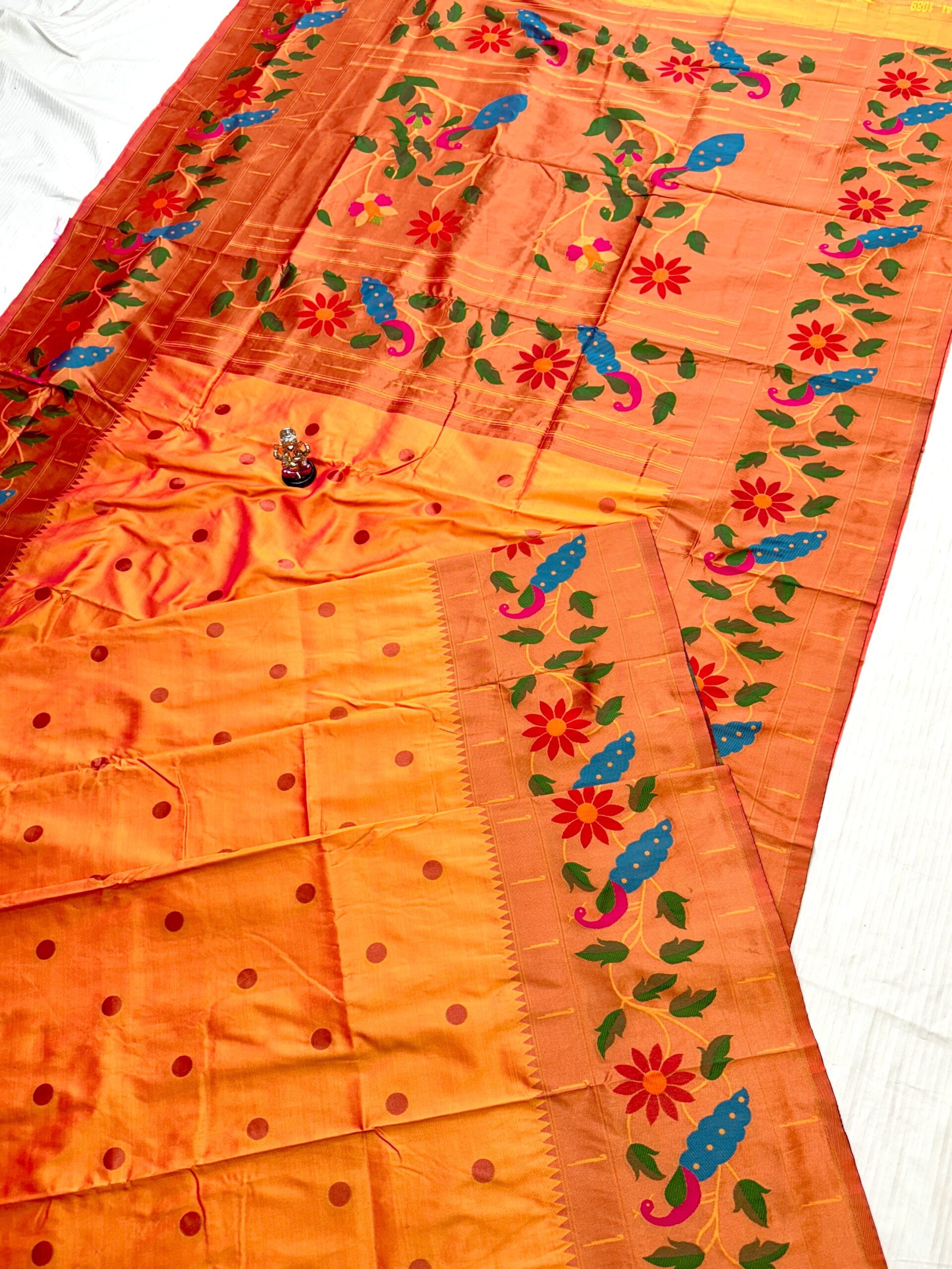 Mesturd_01 Radha Rani Brocade Paithani Soft Silk Blouse