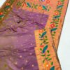 Muted Pink_01 Radha Rani Brocade Paithani Soft Silk Blouse