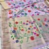 Fancy Flower Dupatta – Premium Banarsi Silk