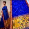 Yeola Double Pallu Semi Paithani Katan Silk Saree