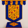 Royal Blue Set Premium Paithani Ganpati Decoration Set | Toran Backdrop Chaurang Cover