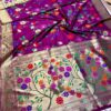 Fancy Flower Dupatta – Premium Banarsi Silk