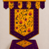 purple set Premium Paithani Ganpati Decoration Set | Toran Backdrop Chaurang Cover