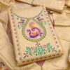 Elegant Paithani Style Unstitched Dress Material