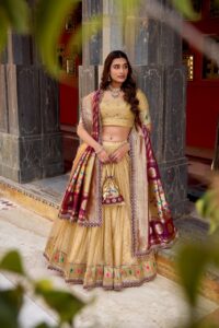 Elegant Paithani Lehenga Choli for Weddings