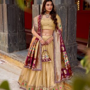 Elegant Paithani Lehenga Choli for Weddings