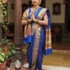 Traditional 9 Vaar Katan Silk Maharani Paithani