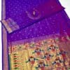 Elegant Semi Pallu Traditional 9 Vaar Paithani