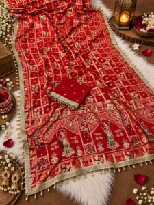 karwachouth & Teej special Special Saree | Rugved Collection