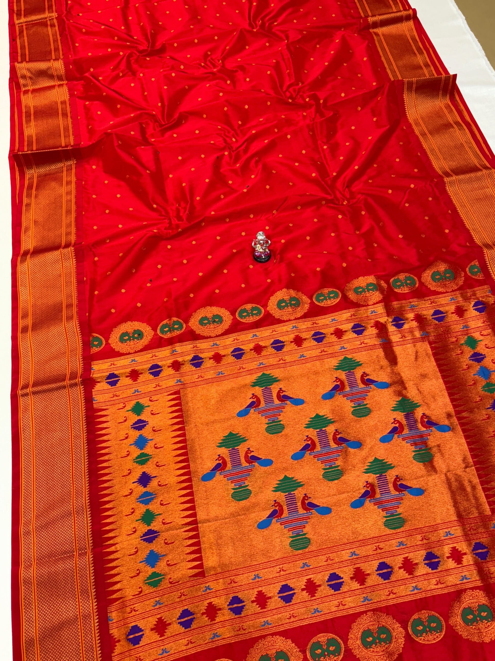 Colour Pallu Kalanjali Paithani – Rugved Collection