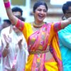 Shilpa Shetty Paithani Saree in soft Pethani silk with Meenakari pallu