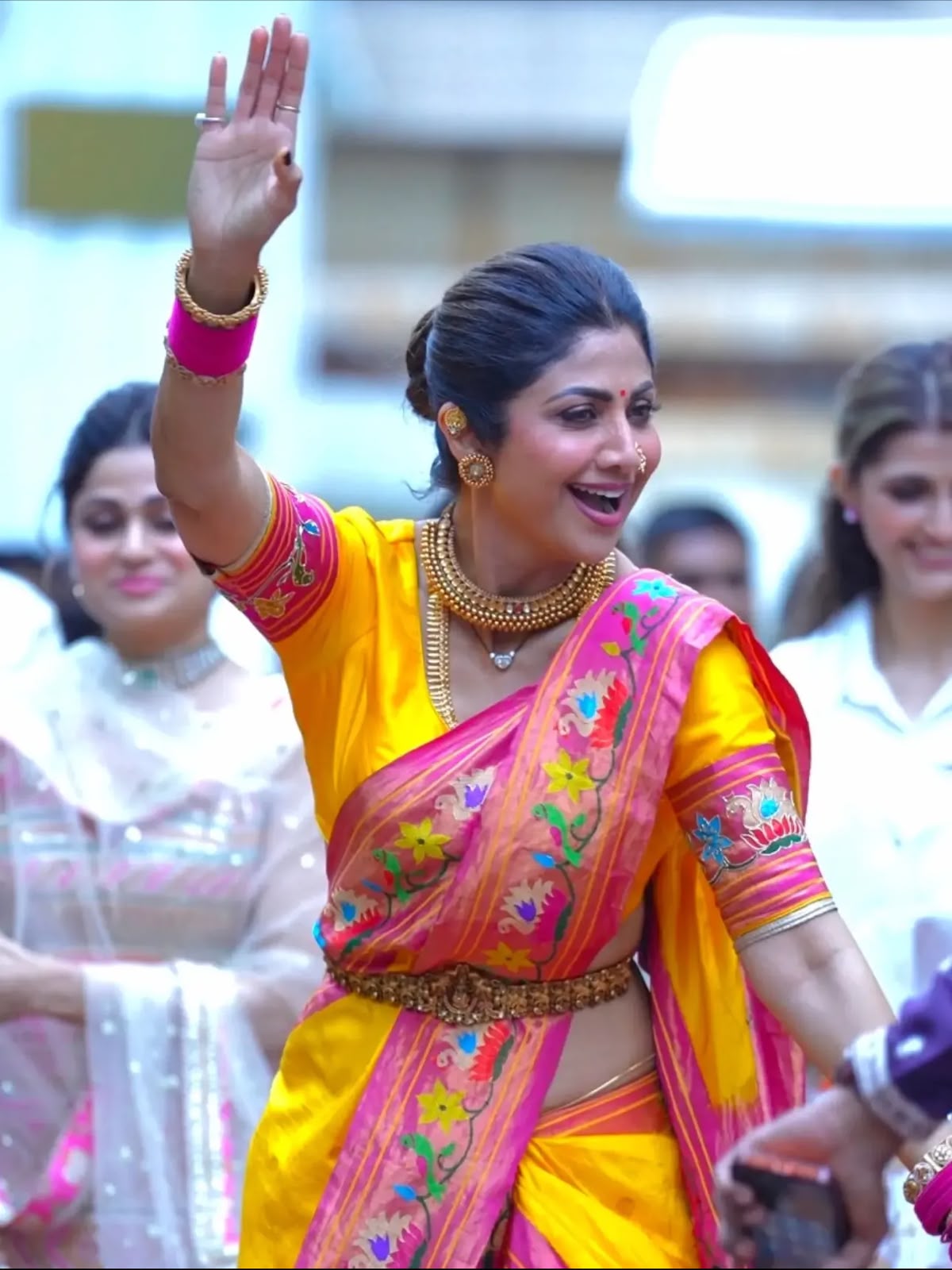 Trending Shilpa Shetty Paithani Saree – Soft Pethani Silk with Meenakari Pallu