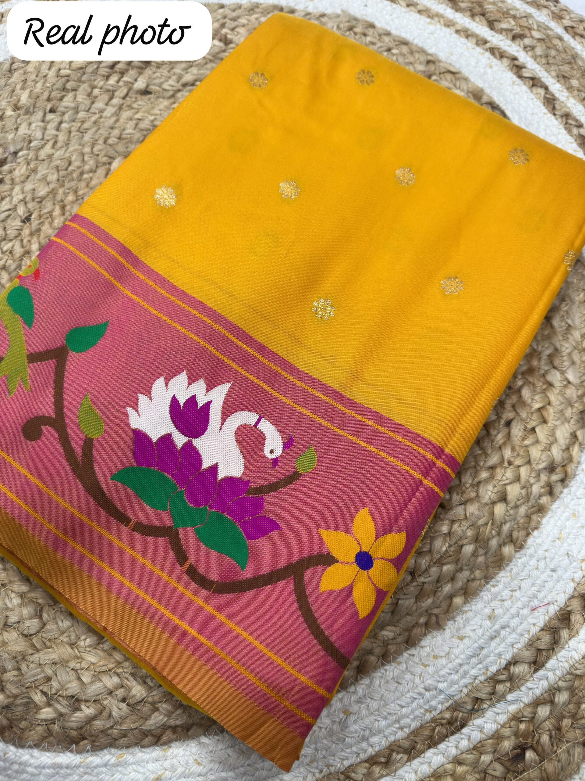 Trending Shilpa Shetty Paithani Saree – Soft Pethani Silk with Meenakari Pallu