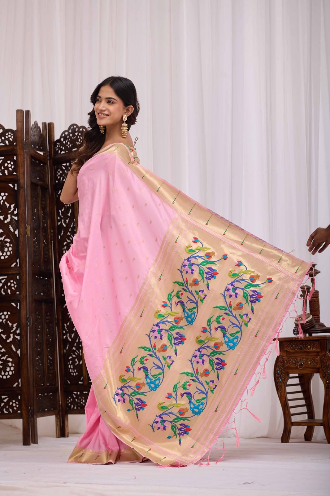 Designer Premium SOFT BANARASI Silk Ready To Wear Sarees